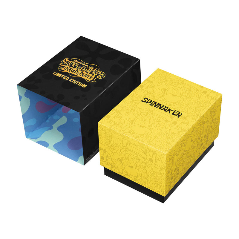 Spinnaker x Spongebob Croft LE Peekaboo Krabby Flipper Watch #SP-5152-02
