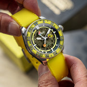 Spinnaker x Spongebob Croft LE Peekaboo Krabby Flipper Watch #SP-5152-02