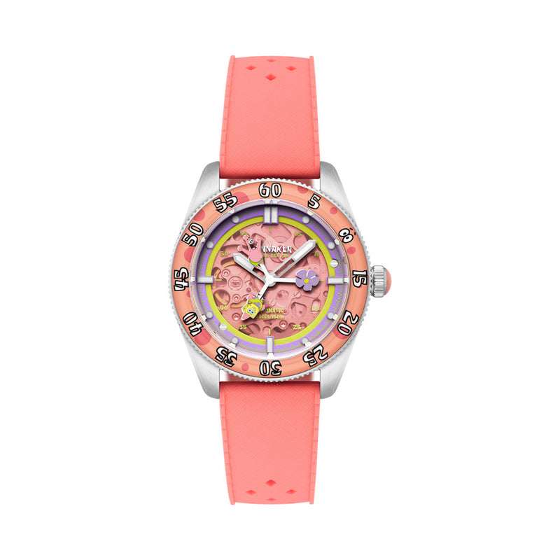 Spinnaker x Spongebob Croft LE Peekaboo Seastar Sundial Watch #SP-5152-03