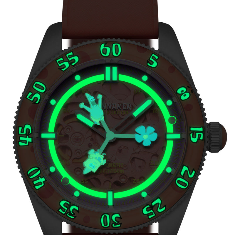 Spinnaker x Spongebob Croft LE Peekaboo Seastar Sundial Watch #SP-5152-03