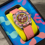 Spinnaker x Spongebob Croft LE Peekaboo Seastar Sundial Watch #SP-5152-03