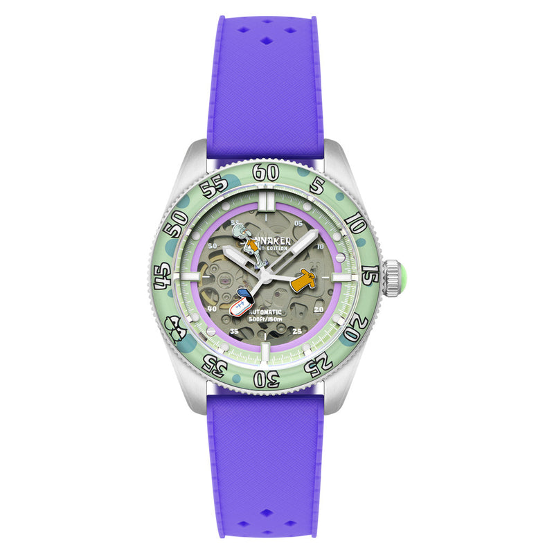 Spinnaker x Spongebob Croft LE Peekaboo Sour Seconds Watch #SP-5152-04