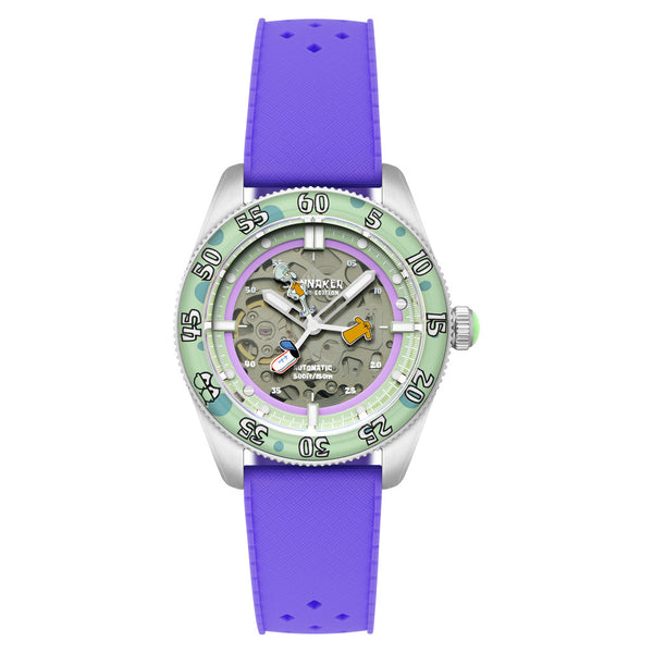 Spinnaker x Spongebob Croft LE Peekaboo Sour Seconds Watch #SP-5152-04