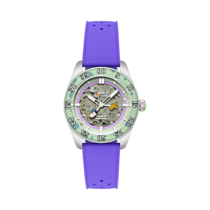 Spinnaker x Spongebob Croft LE Peekaboo Sour Seconds Watch #SP-5152-04
