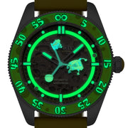 Spinnaker x Spongebob Croft LE Peekaboo Krabby Flipper Watch #SP-5152-02