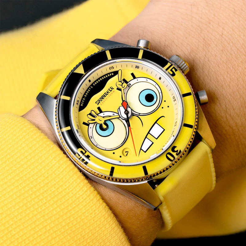 Spinnaker Fleuss Chronograph SpongeBob SquarePants Eyedial Limited Edition #SP-5154-01