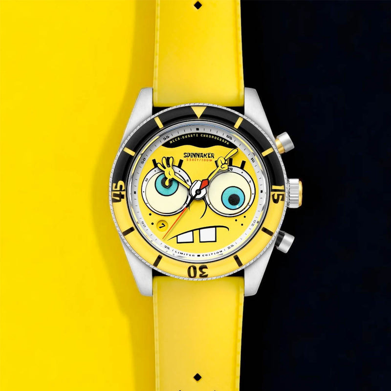 Spinnaker Fleuss Chronograph SpongeBob SquarePants Eyedial Limited Edition #SP-5154-01