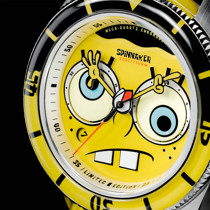 Spinnaker Fleuss Chronograph SpongeBob SquarePants Eyedial Limited Edition #SP-5154-01