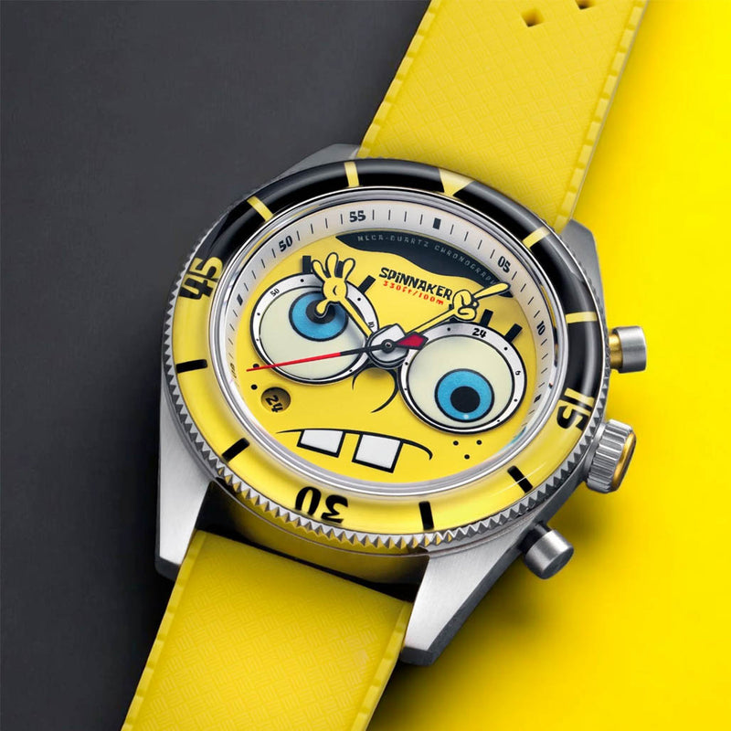 Spinnaker Fleuss Chronograph SpongeBob SquarePants Eyedial Limited Edition #SP-5154-01