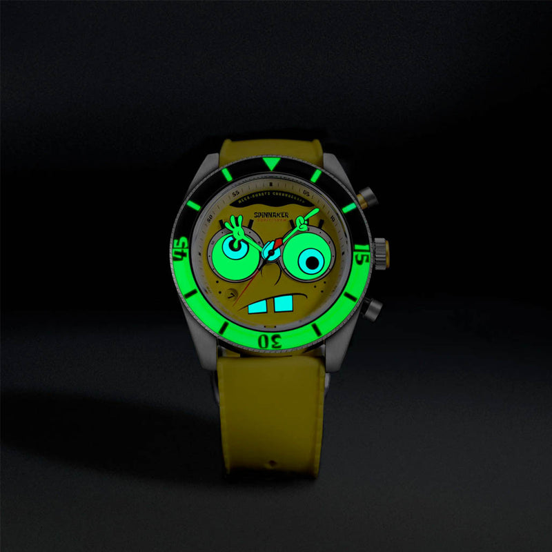 Spinnaker Fleuss Chronograph SpongeBob SquarePants Eyedial Limited Edition #SP-5154-01
