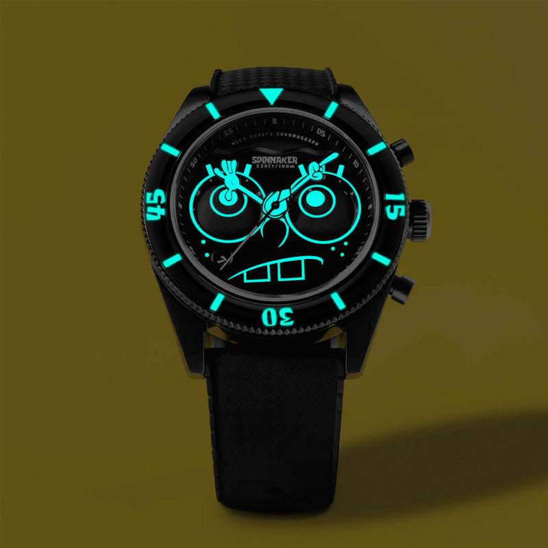 Spinnaker Fleuss Chronograph SpongeBob SquarePants Eyedial Limited Edition #SP-5154-02