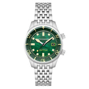 Spinnaker Bradner LE Pearl Diver Emerald Time Watch #SP-5158-11