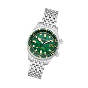 Spinnaker Bradner LE Pearl Diver Emerald Time Watch #SP-5158-11