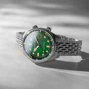 Spinnaker Bradner LE Pearl Diver Emerald Time Watch #SP-5158-11