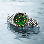 Spinnaker Bradner LE Pearl Diver Emerald Time Watch #SP-5158-11