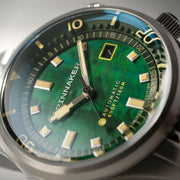 Spinnaker Bradner LE Pearl Diver Emerald Time Watch #SP-5158-11