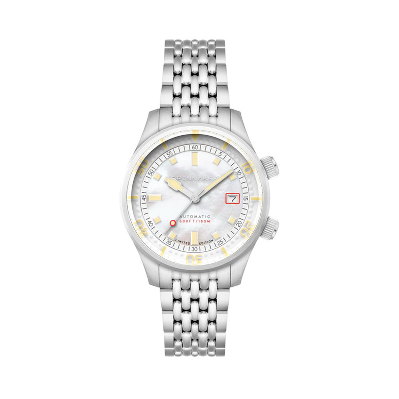 Spinnaker Bradner LE Pearl Diver Pearl Essence Watch #SP-5158-22