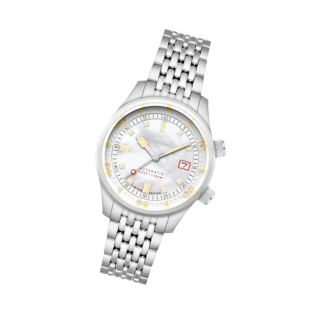 Spinnaker Bradner LE Pearl Diver Pearl Essence Watch #SP-5158-22