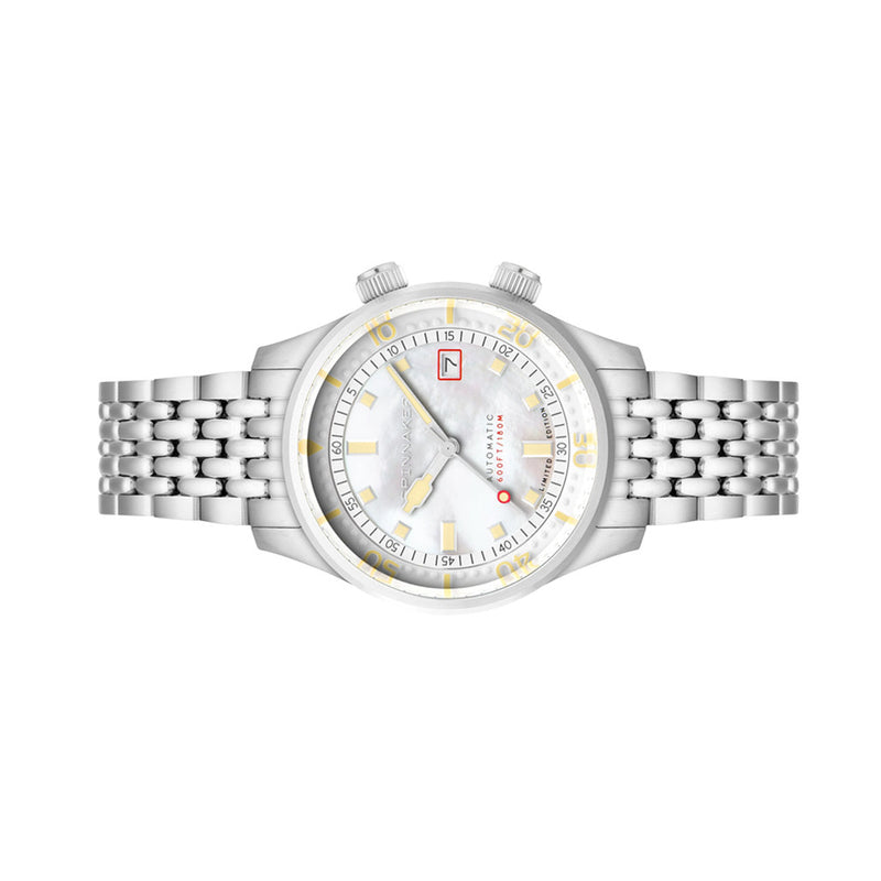 Spinnaker Bradner LE Pearl Diver Pearl Essence Watch #SP-5158-22