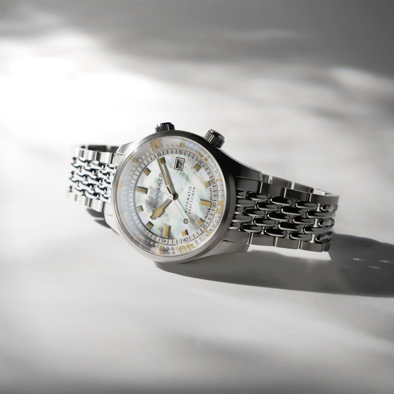 Spinnaker Bradner LE Pearl Diver Pearl Essence Watch #SP-5158-22