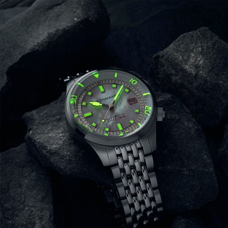 Spinnaker Bradner LE Pearl Diver Pearl Essence Watch #SP-5158-22
