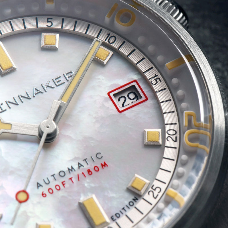 Spinnaker Bradner LE Pearl Diver Pearl Essence Watch #SP-5158-22
