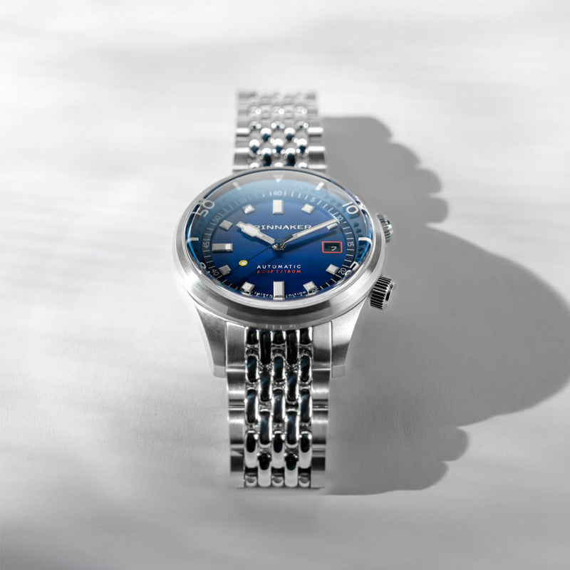 Spinnaker Bradner LE Pearl Diver Indigo Mirage Watch #SP-5158-33