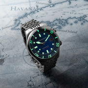 Spinnaker Bradner LE Pearl Diver Indigo Mirage Watch #SP-5158-33