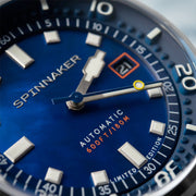 Spinnaker Bradner LE Pearl Diver Indigo Mirage Watch #SP-5158-33