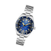 Spinnaker Challenger Automatic 300 Meter Depth Blue Dive Watch #SP-5159-11