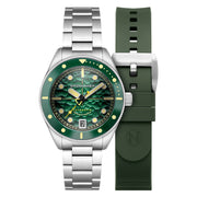 Spinnaker Challenger Automatic 300 Meter Sea Green Dive Watch #SP-5159-22