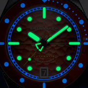 Spinnaker Challenger Automatic 300 Meter Fiery Red Dive Watch #SP-5159-33