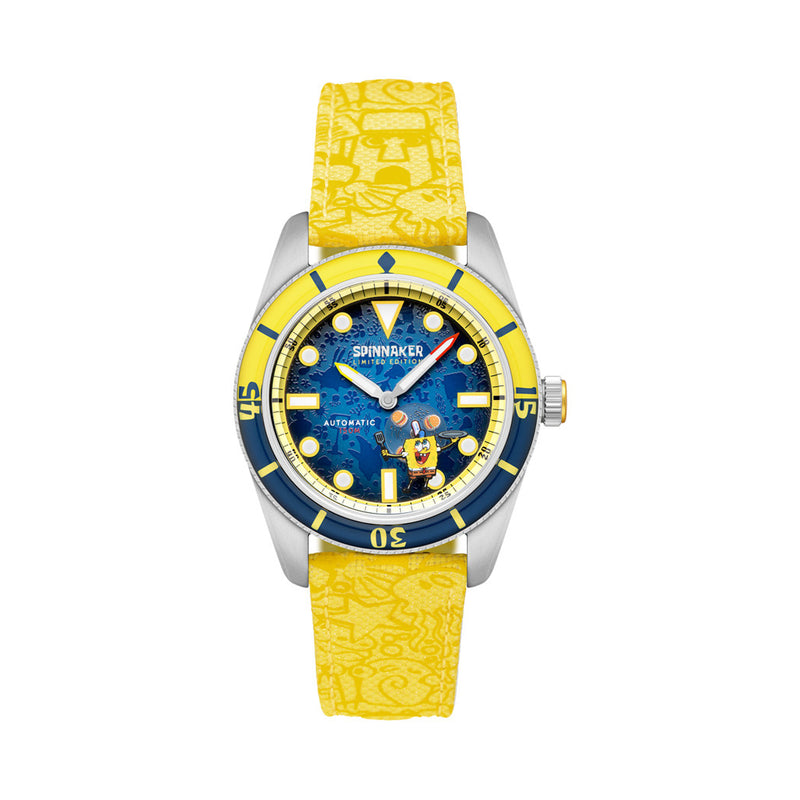 Spinnaker x Spongebob Fleuss LE Frenemies Spongebob Blue Watch #SP-5160-01