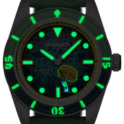 Spinnaker x Spongebob Fleuss LE Frenemies Plankton Green Watch #SP-5160-02