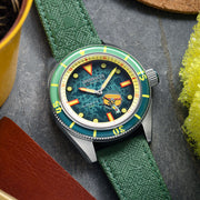 Spinnaker x Spongebob Fleuss LE Frenemies Plankton Green Watch #SP-5160-02