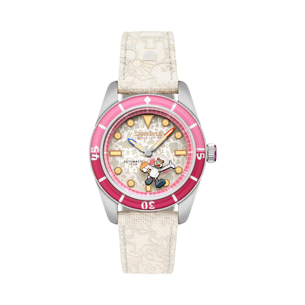 Spinnaker x Spongebob Fleuss LE Frenemies Sandy White Watch #SP-5160-03