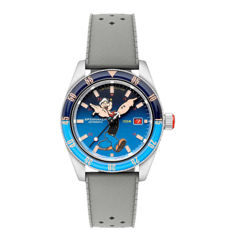 Spinnaker Fleuss Automatic Popeye Bronemies Limited Edition with Blue Dial #SP-5161-02