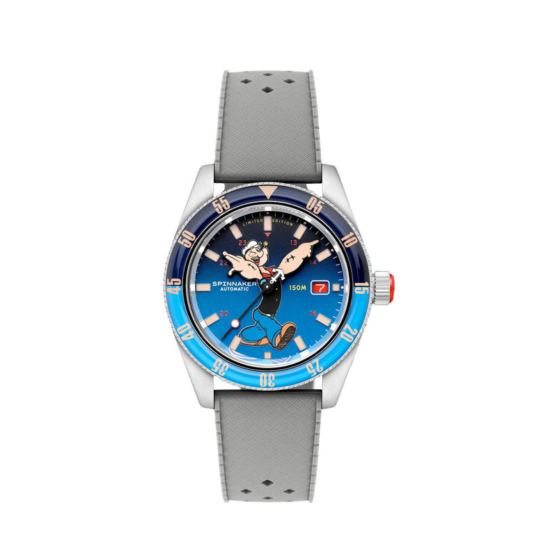 Spinnaker Fleuss Automatic Popeye Bronemies Limited Edition with Blue Dial #SP-5161-02