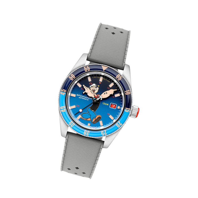 Spinnaker Fleuss Automatic Popeye Bronemies Limited Edition with Blue Dial #SP-5161-02