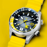 Spinnaker x Spongebob Bradner GMT Bubbly Grins in Spongebob Yellow #SP-5162-11