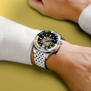 Spinnaker x Spongebob Bradner GMT Bubbly Grins in Spongebob Yellow #SP-5162-11