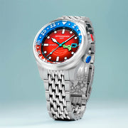 Spinnaker x Spongebob Bradner GMT Bubbly Grins in Mr. Krabs Red #SP-5162-22