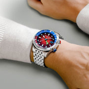 Spinnaker x Spongebob Bradner GMT Bubbly Grins in Mr. Krabs Red #SP-5162-22