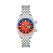 Spinnaker x Spongebob Bradner GMT Bubbly Grins in Mr. Krabs Red #SP-5162-22