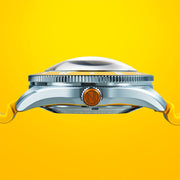 Spinnaker Challenger Automatic Popeye Anchor Arms LE Corncob Yellow #SP-5163-01