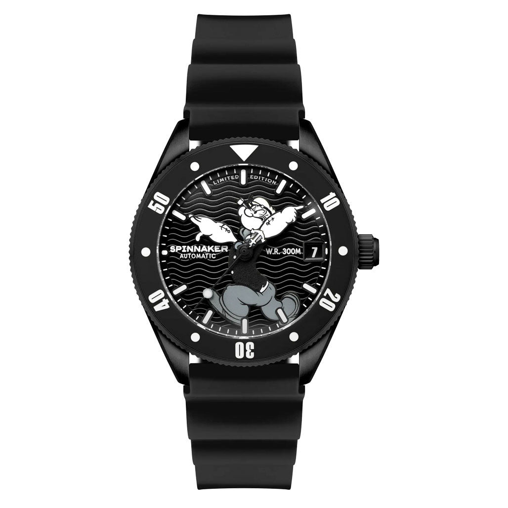 Spinnaker Challenger Automatic Popeye Anchor Arms LE Midnight Mast
