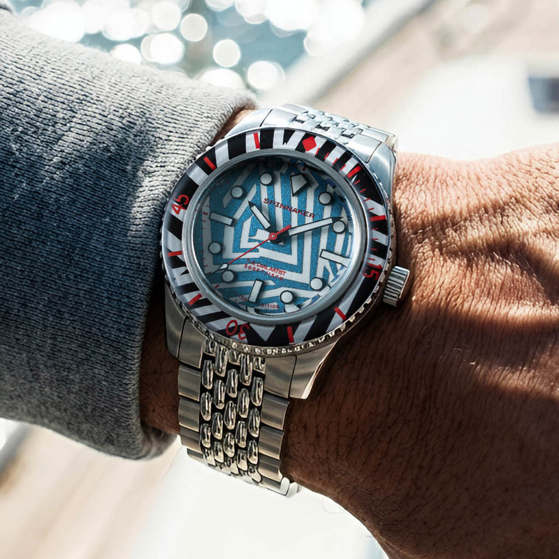 Spinnaker Razzle Dazzle Fleuss 40 Automatic Limited Edition Watch #SP-5165-11
