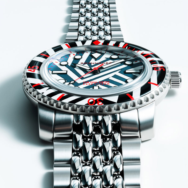 Spinnaker Razzle Dazzle Fleuss 40 Automatic Limited Edition Watch #SP-5165-11