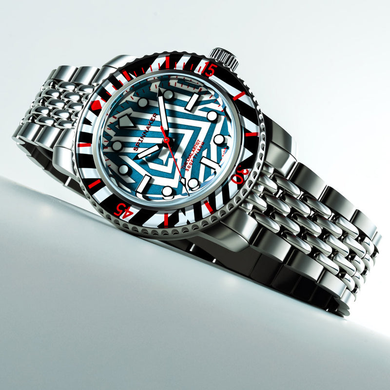 Spinnaker Razzle Dazzle Fleuss 40 Automatic Limited Edition Watch #SP-5165-11