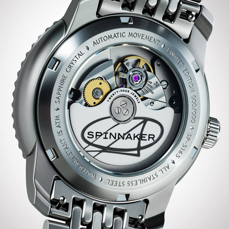 Spinnaker Razzle Dazzle Fleuss 40 Automatic Limited Edition Watch #SP-5165-11